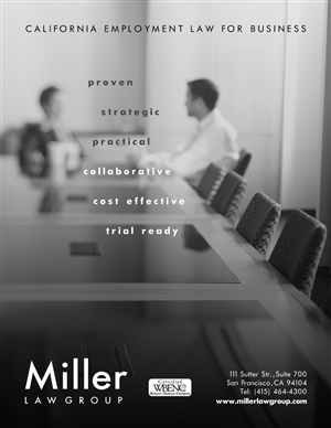 Advertisement Design by Andreev for Miller Law Group | Design: #522582