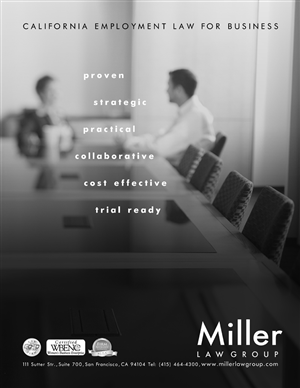 Design Publicitaire par Andreev pour Miller Law Group | Design : #528960