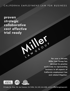 Advertisement Design by Andreev for Miller Law Group | Design: #563253