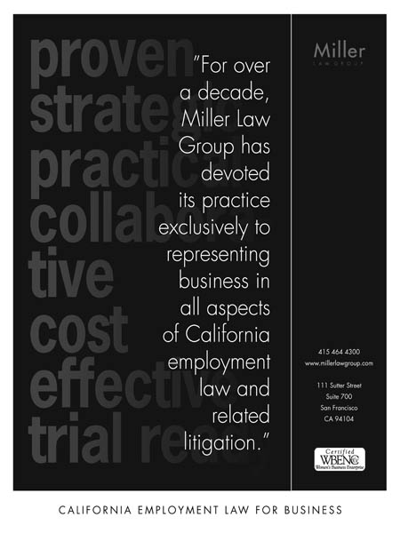 Advertisement Design by Keith Hickman for Miller Law Group | Design #521127