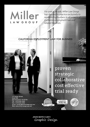 Design Publicitaire par freelanceonline pour Miller Law Group | Design : #534270