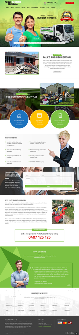 Web Design par RupalTechno pour ce projet | Design : #12835536