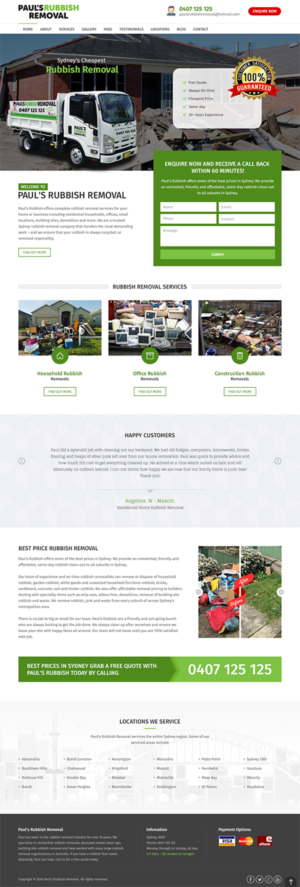 Web Design par RupalTechno pour ce projet | Design : #12841878