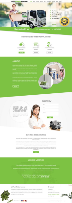 Web Design par pb pour ce projet | Design : #12837937