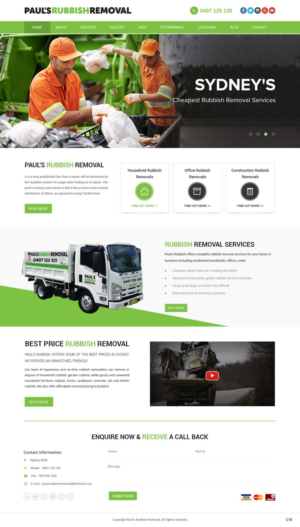 Web Design par pb pour ce projet | Design : #12837941