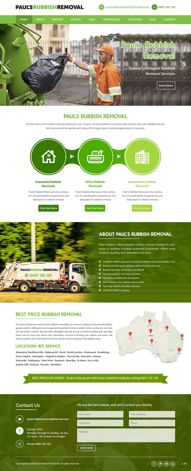 Web Design by pb for this project | Design #12848337