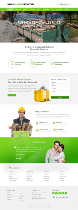Web Design par pb pour ce projet | Design : #12848353