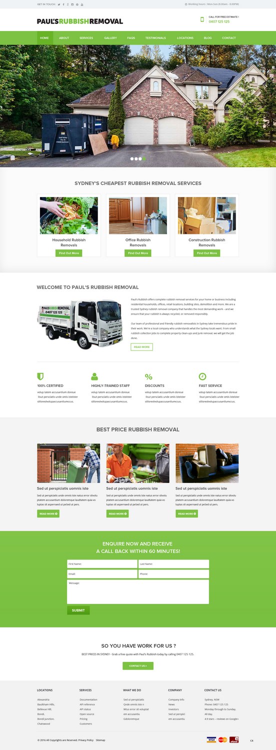 Web Design by pb for this project | Design #12862909