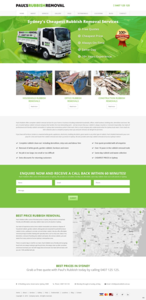 Web Design par pb pour ce projet | Design : #12862910