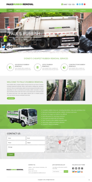 Web Design par pb pour ce projet | Design : #12875350