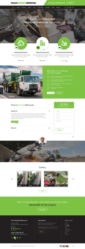 Web Design by Ved Web Services for this project | Design #12835169