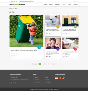 Web Design by Ann Vysotska for this project | Design #12871537