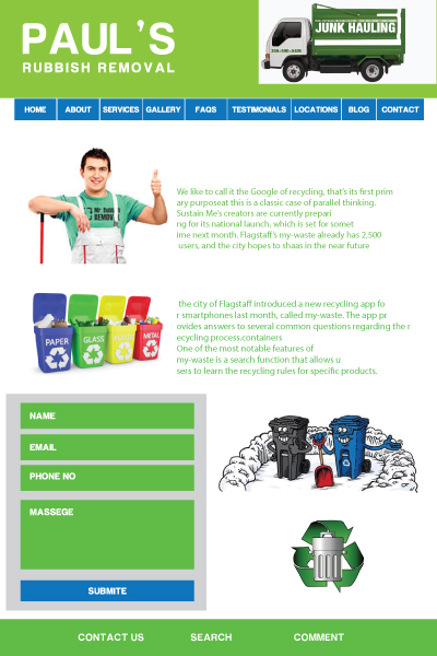 Web Design par uzzaman pour ce projet | Design #12823846