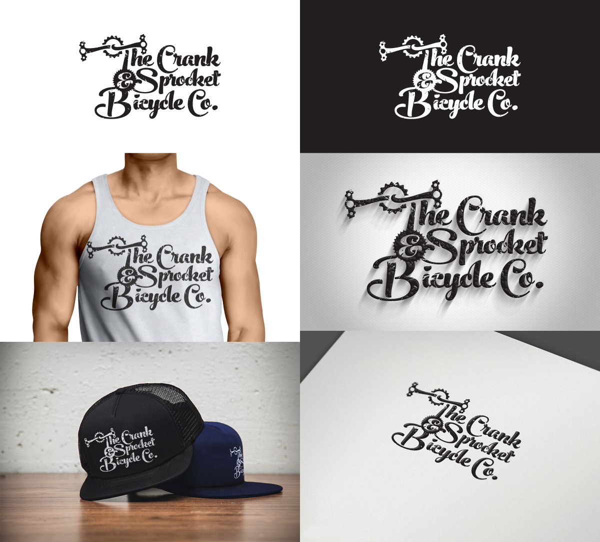 Design de Logo par AFD pour The Crank & Sprocket Bicycle Co. | Design #12905566