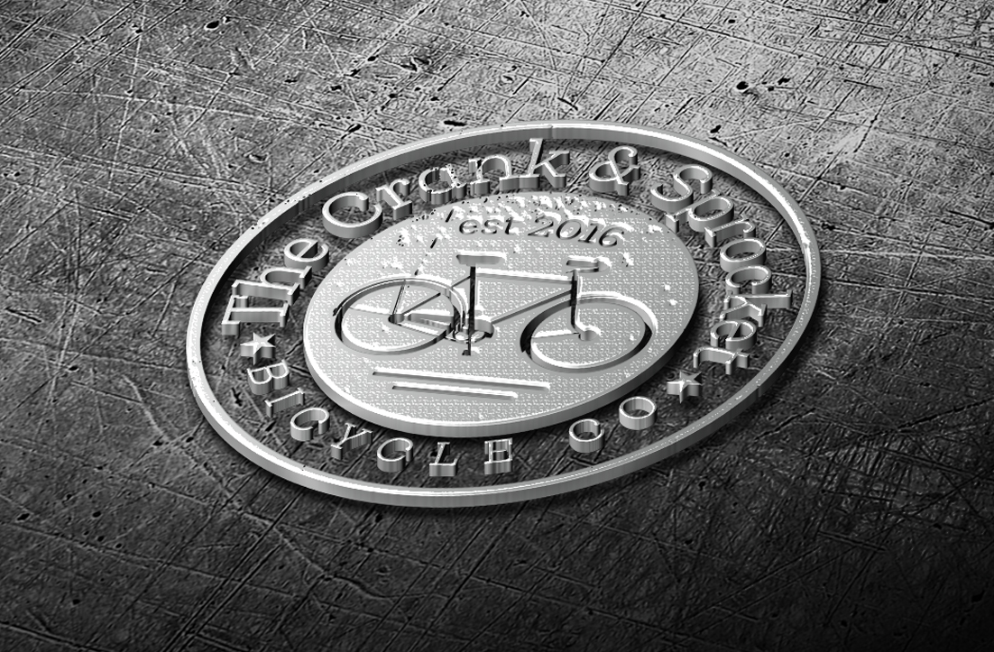 Logo Design by GLDesigns for The Crank & Sprocket Bicycle Co. | Design #12835019