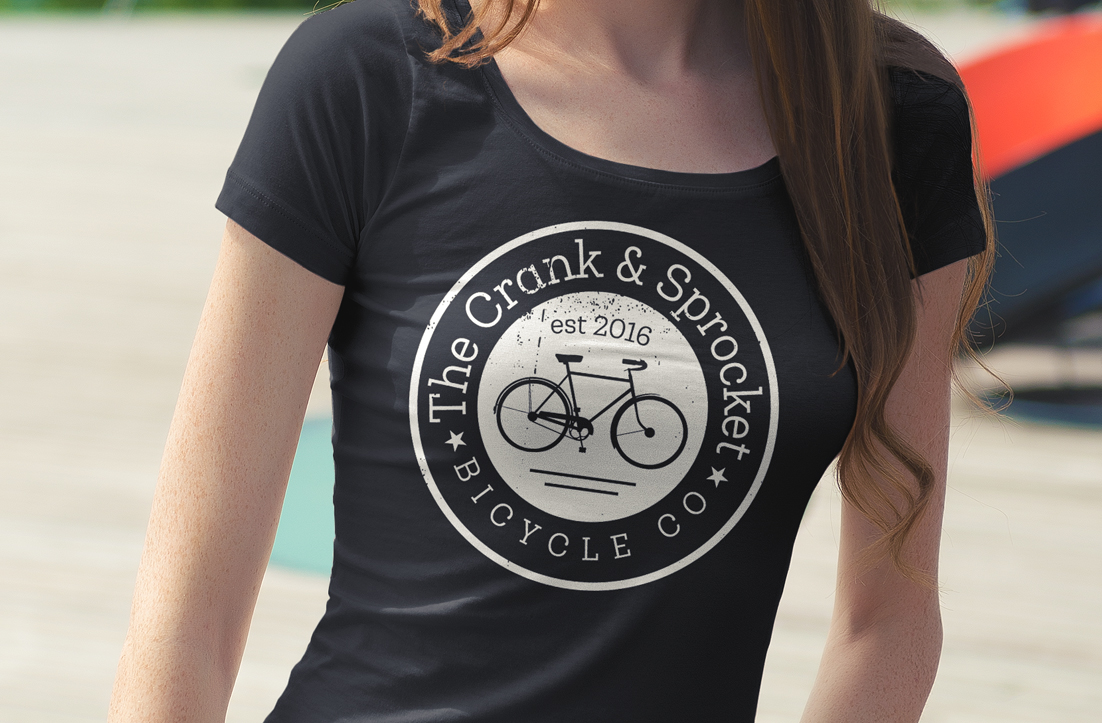 Logo Design by GLDesigns for The Crank & Sprocket Bicycle Co. | Design #12835020