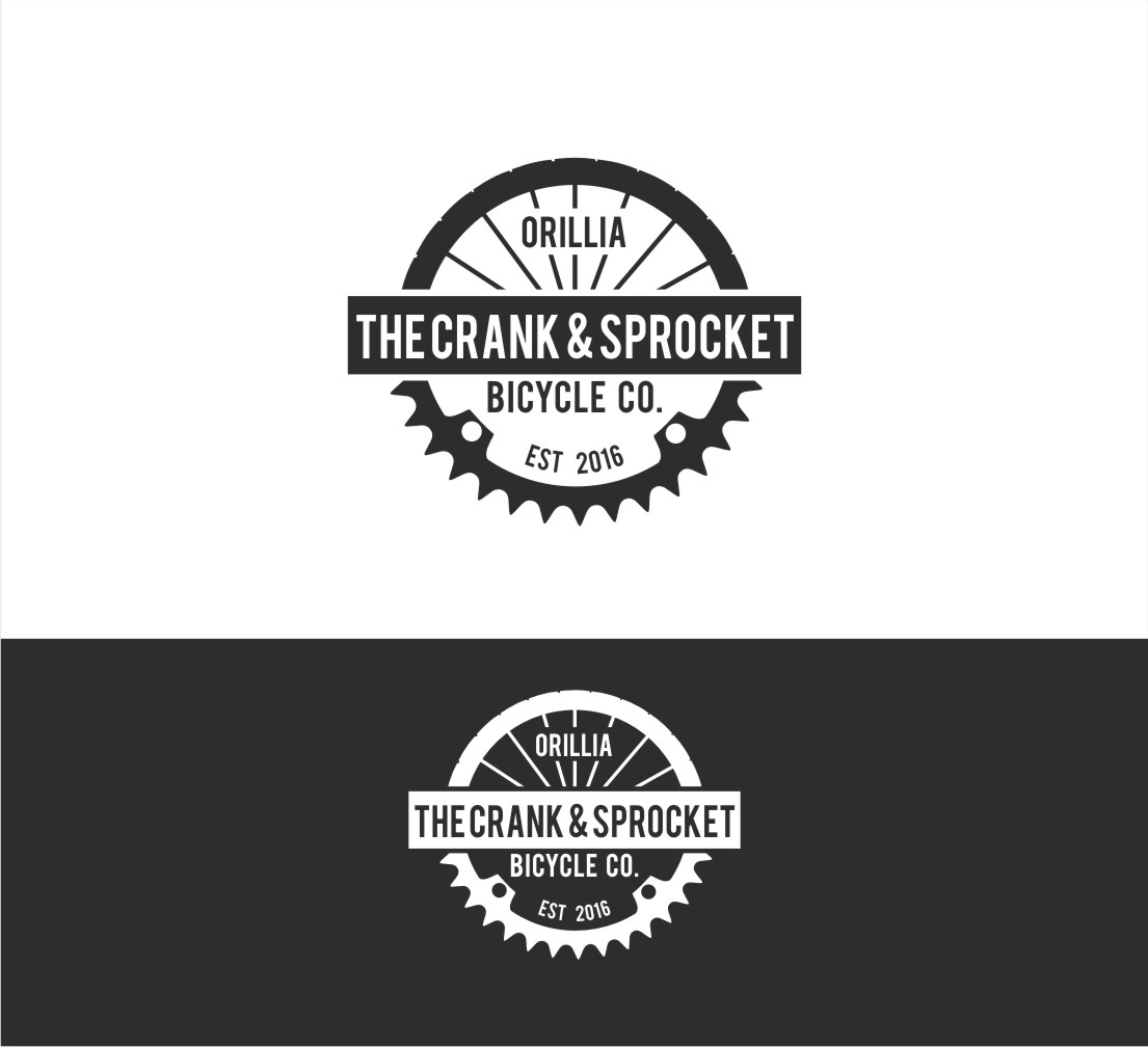 Logo Design by creative.bugs for The Crank & Sprocket Bicycle Co. | Design #12873909
