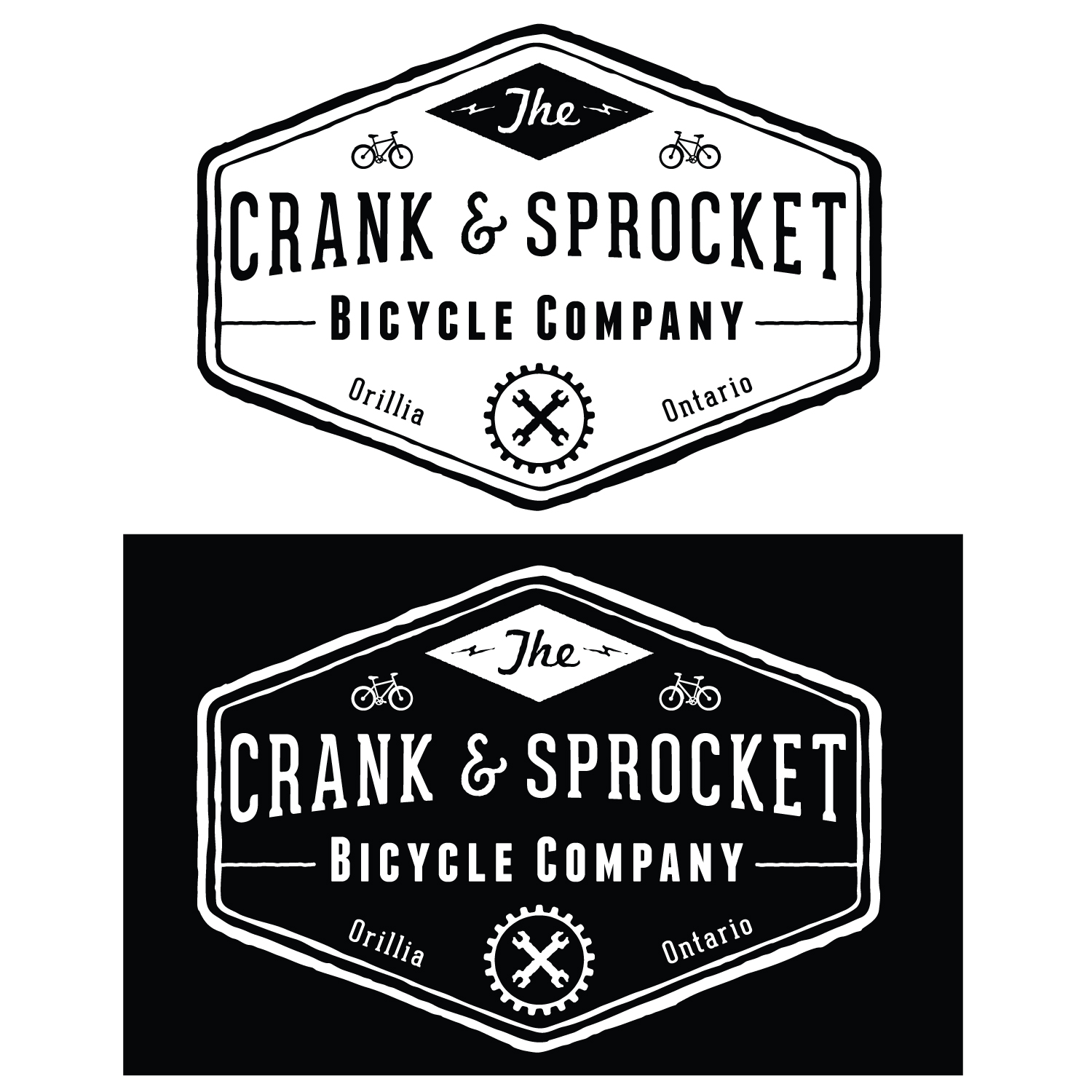 Logo Design by Creative Start for The Crank & Sprocket Bicycle Co. | Design #12851551
