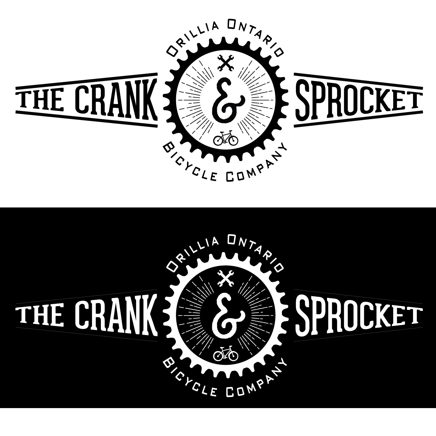 Logo Design by Creative Start for The Crank & Sprocket Bicycle Co. | Design #12851557