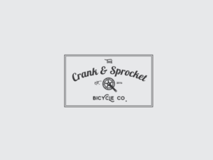 Logo Design by mldtrvs for The Crank & Sprocket Bicycle Co. | Design: #12840420