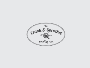Logo Design by mldtrvs for The Crank & Sprocket Bicycle Co. | Design: #12840421