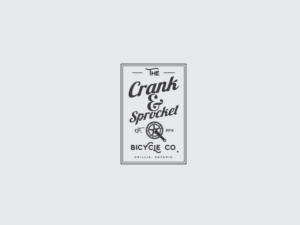 Logo Design by mldtrvs for The Crank & Sprocket Bicycle Co. | Design: #12840592