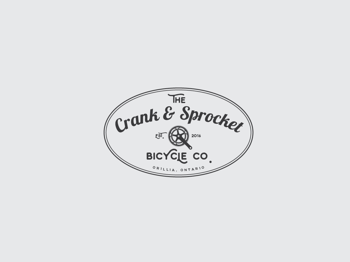 Logo Design by mldtrvs for The Crank & Sprocket Bicycle Co. | Design #12852903