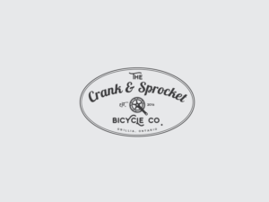 Logo Design by mldtrvs for The Crank & Sprocket Bicycle Co. | Design: #12852903