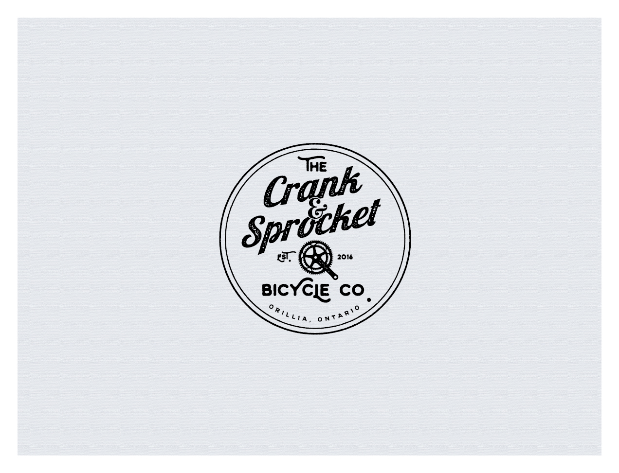Logo Design by mldtrvs for The Crank & Sprocket Bicycle Co. | Design #12853059