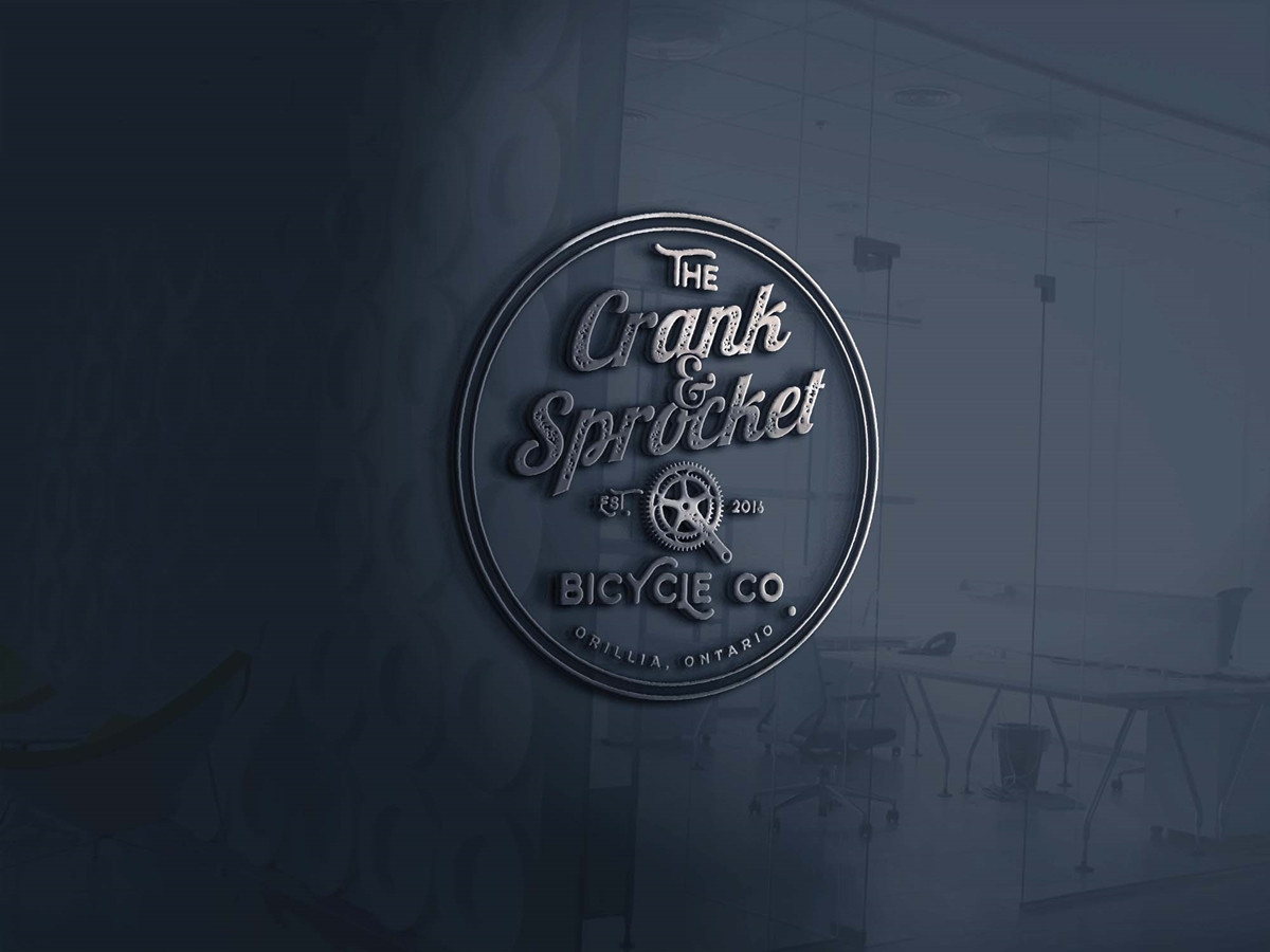 Logo Design by mldtrvs for The Crank & Sprocket Bicycle Co. | Design #12905590