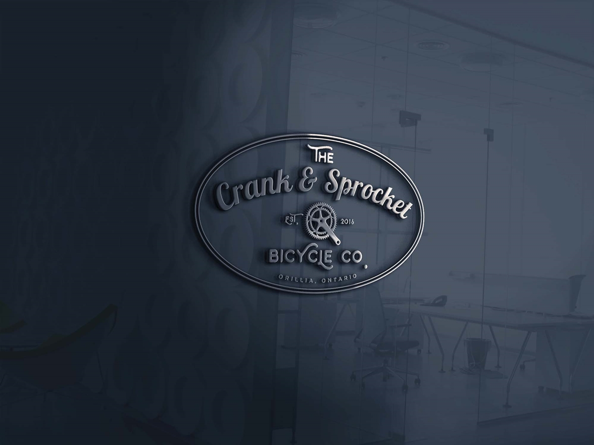 Logo Design by mldtrvs for The Crank & Sprocket Bicycle Co. | Design #12905637