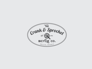 Logo Design by mldtrvs for The Crank & Sprocket Bicycle Co. | Design: #12917394