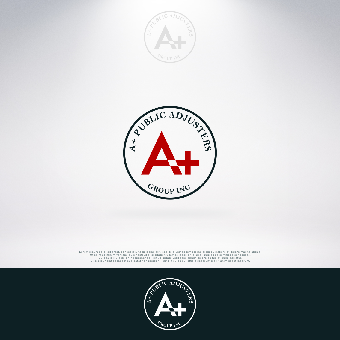 Logo Design by lewy-s for A+Publick Adjusters Group Inc  | Design #12936106