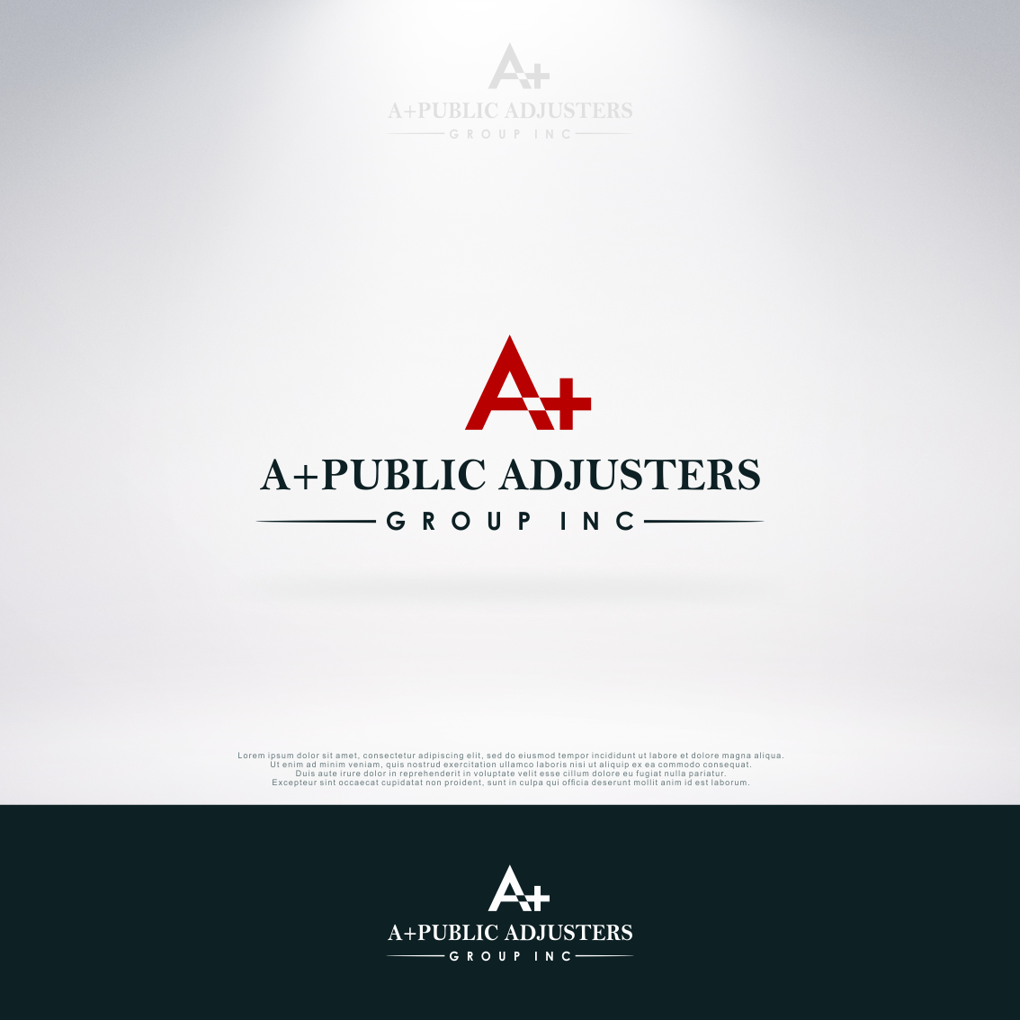 Logo Design by lewy-s for A+Publick Adjusters Group Inc  | Design #12936196