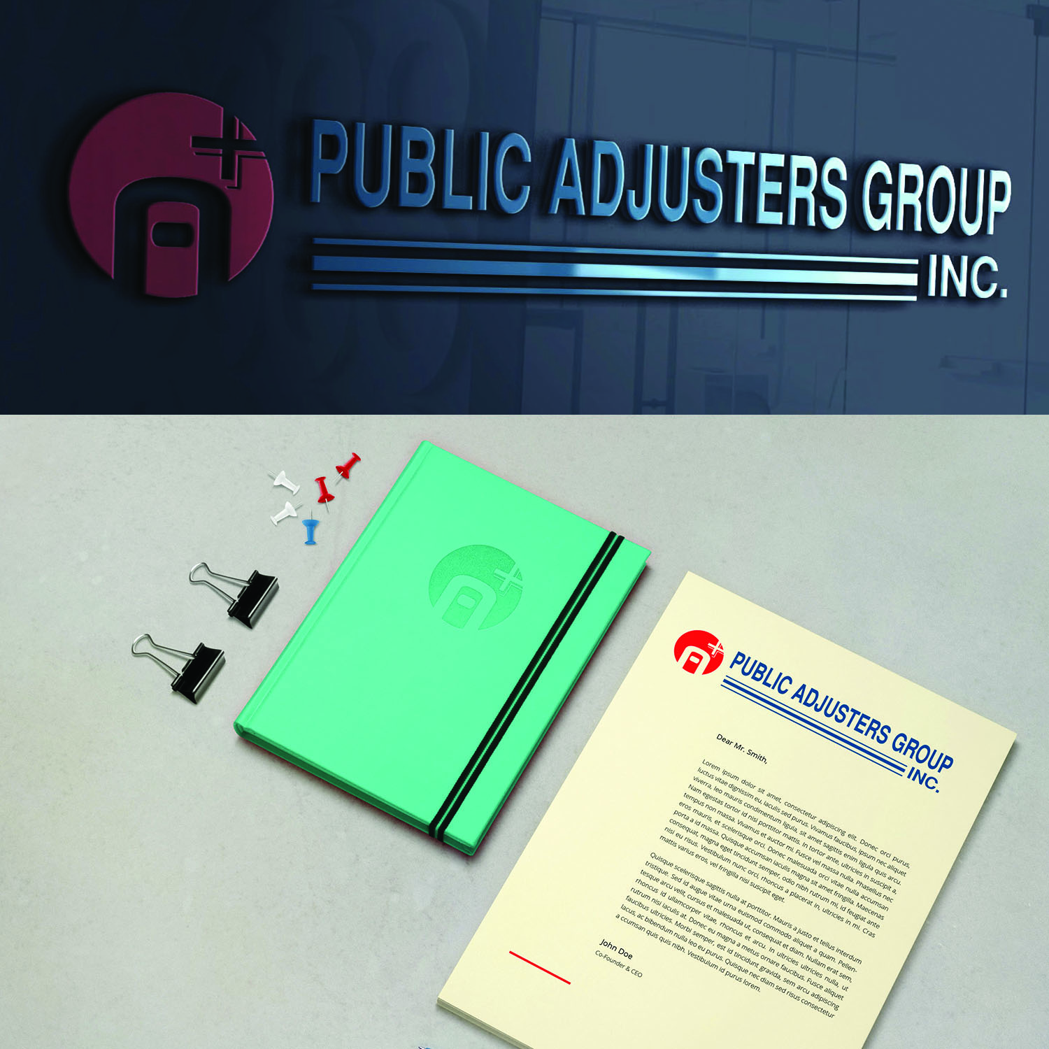 Logo Design by NAVENDU SHARMA for A+Publick Adjusters Group Inc  | Design #12827756