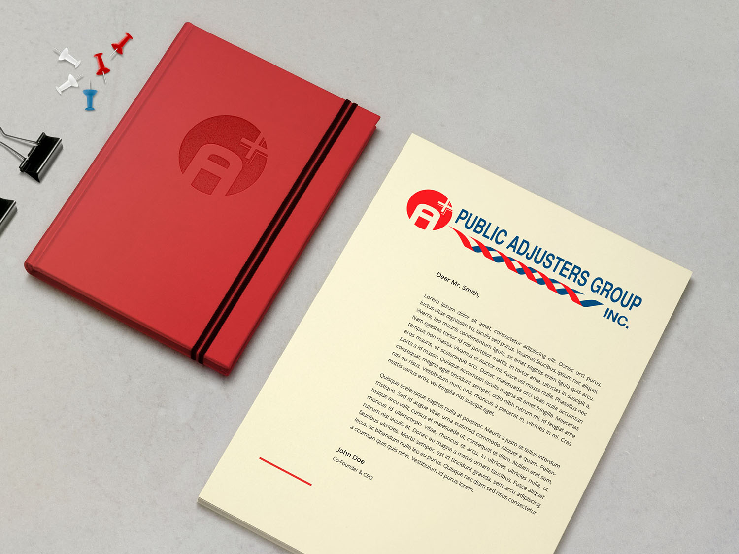 Logo Design by NAVENDU SHARMA for A+Publick Adjusters Group Inc  | Design #12903565