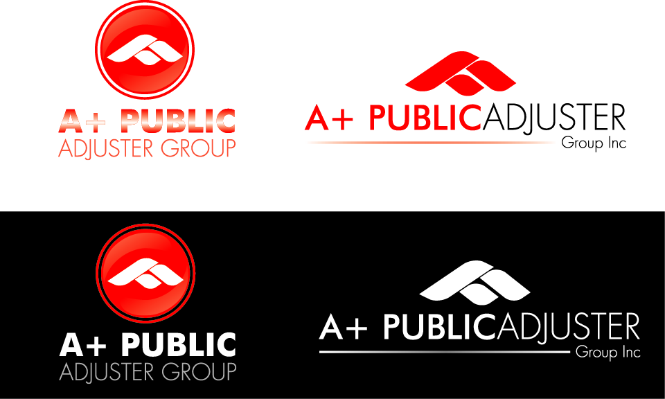 Logo Design by donnykok for A+Publick Adjusters Group Inc  | Design #12904315