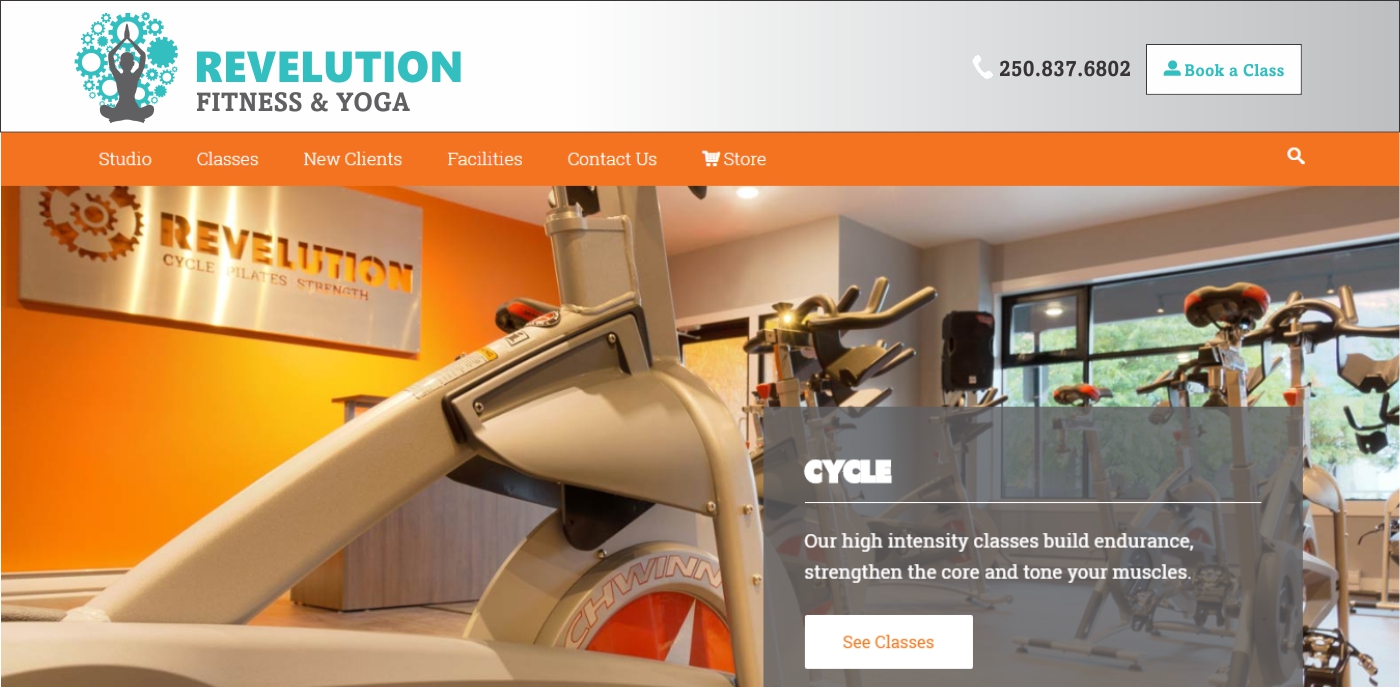 Logo Design by Robert Macwan for Revelution Fitness & Yoga | Design #12827950