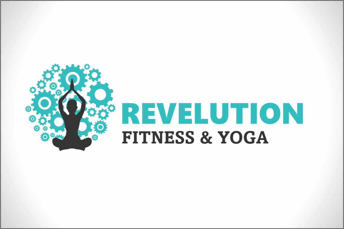 Logo Design by Robert Macwan for Revelution Fitness & Yoga | Design #12839008