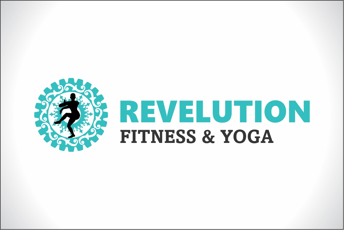 Logo Design by Robert Macwan for Revelution Fitness & Yoga | Design #12850113