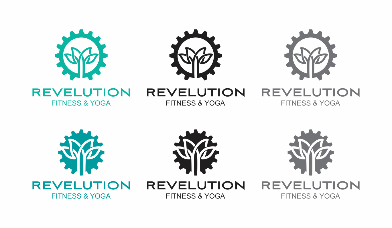 Logo Design by pa2pat for Revelution Fitness & Yoga | Design #12830338