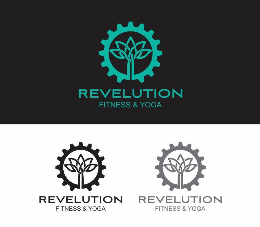 Logo Design by pa2pat for Revelution Fitness & Yoga | Design #12831596