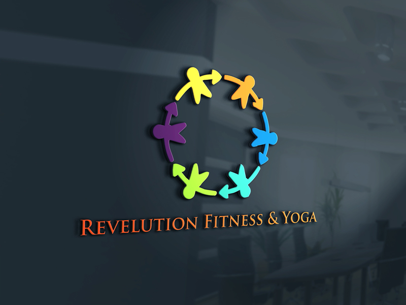 Logo Design by H M SUMON for Revelution Fitness & Yoga | Design #12826684