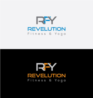 Logo Design by HASANUR for Revelution Fitness & Yoga | Design: #12827516