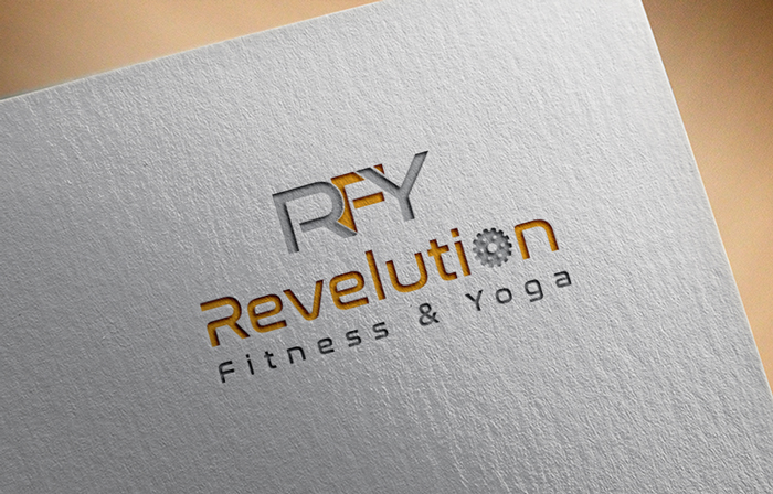 Logo Design by HASANUR for Revelution Fitness & Yoga | Design #12827518