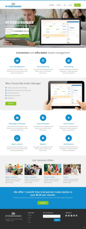 Web Design by pb for PianoMaestro Pty Ltd | Design: #12850048