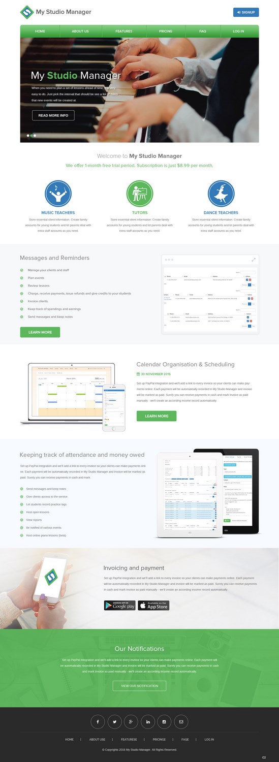 Web Design par pb pour PianoMaestro Pty Ltd | Design #12862959