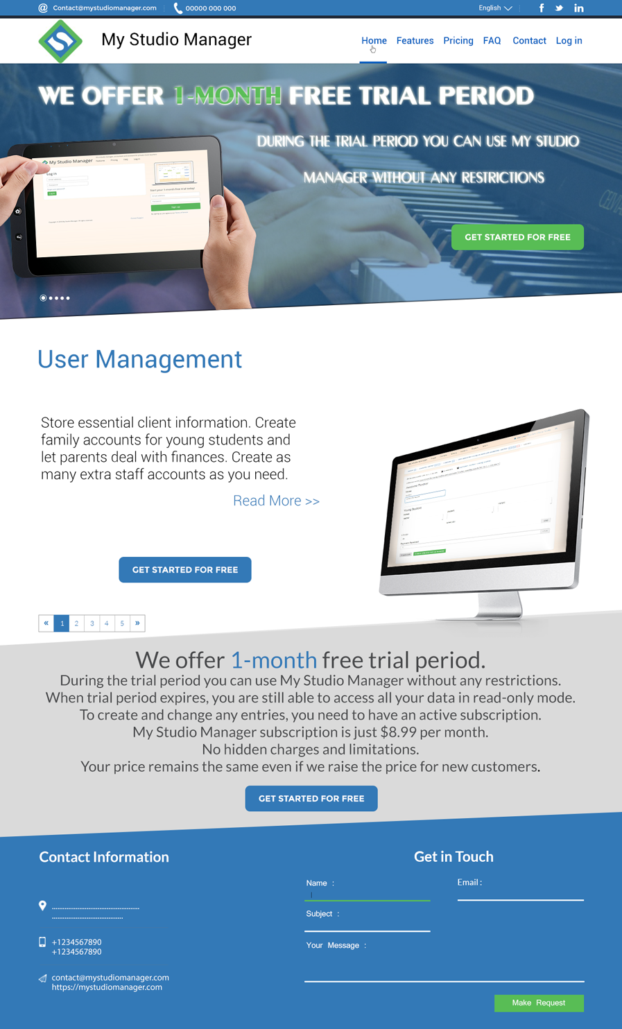 Diseño Web por Hichem RACHEDI para PianoMaestro Pty Ltd | Diseño #12902491