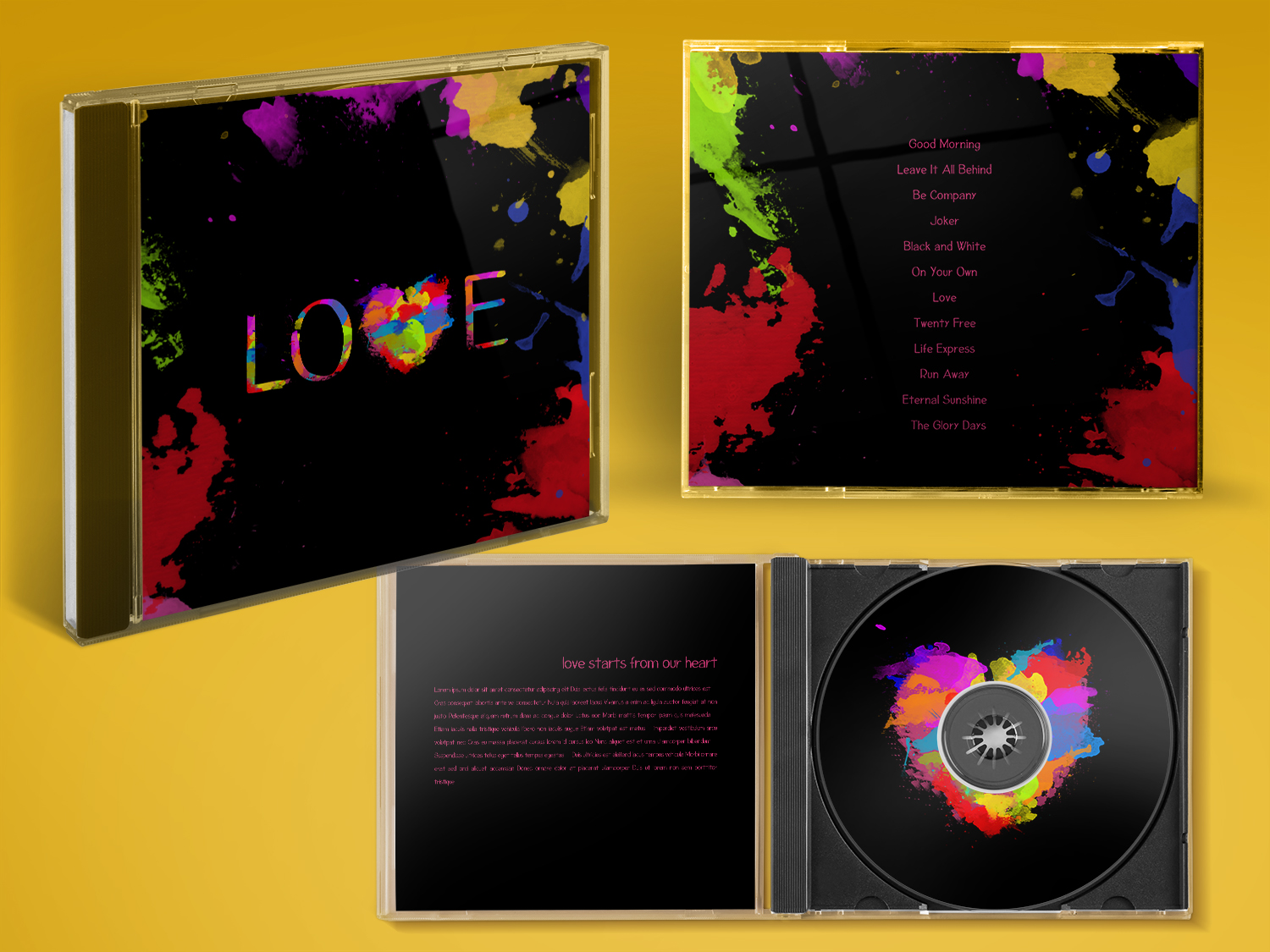 CD Cover Design by b_uzunboy for this project | Design #12963617
