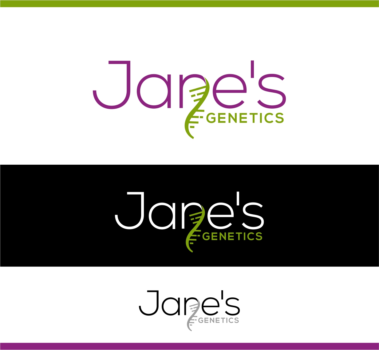 Logo Design by ecorokerz for Janes Genetics  | Design #12881241